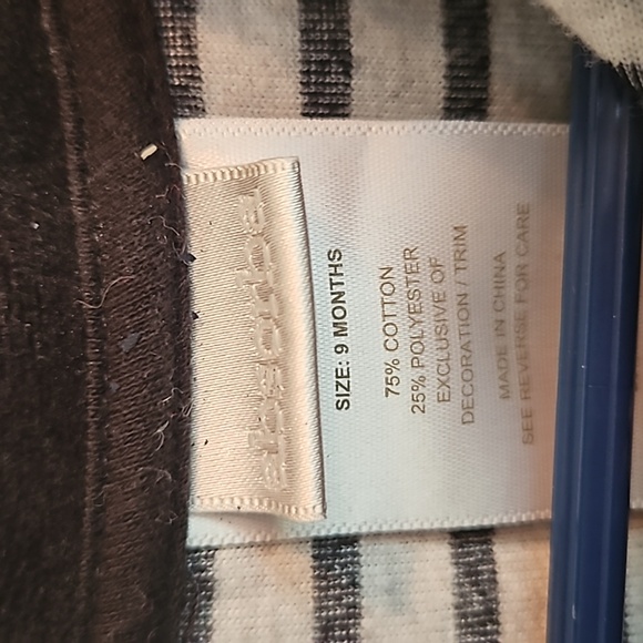Absorba Faux Tuxedo Romper 9M - Picture 4 of 5